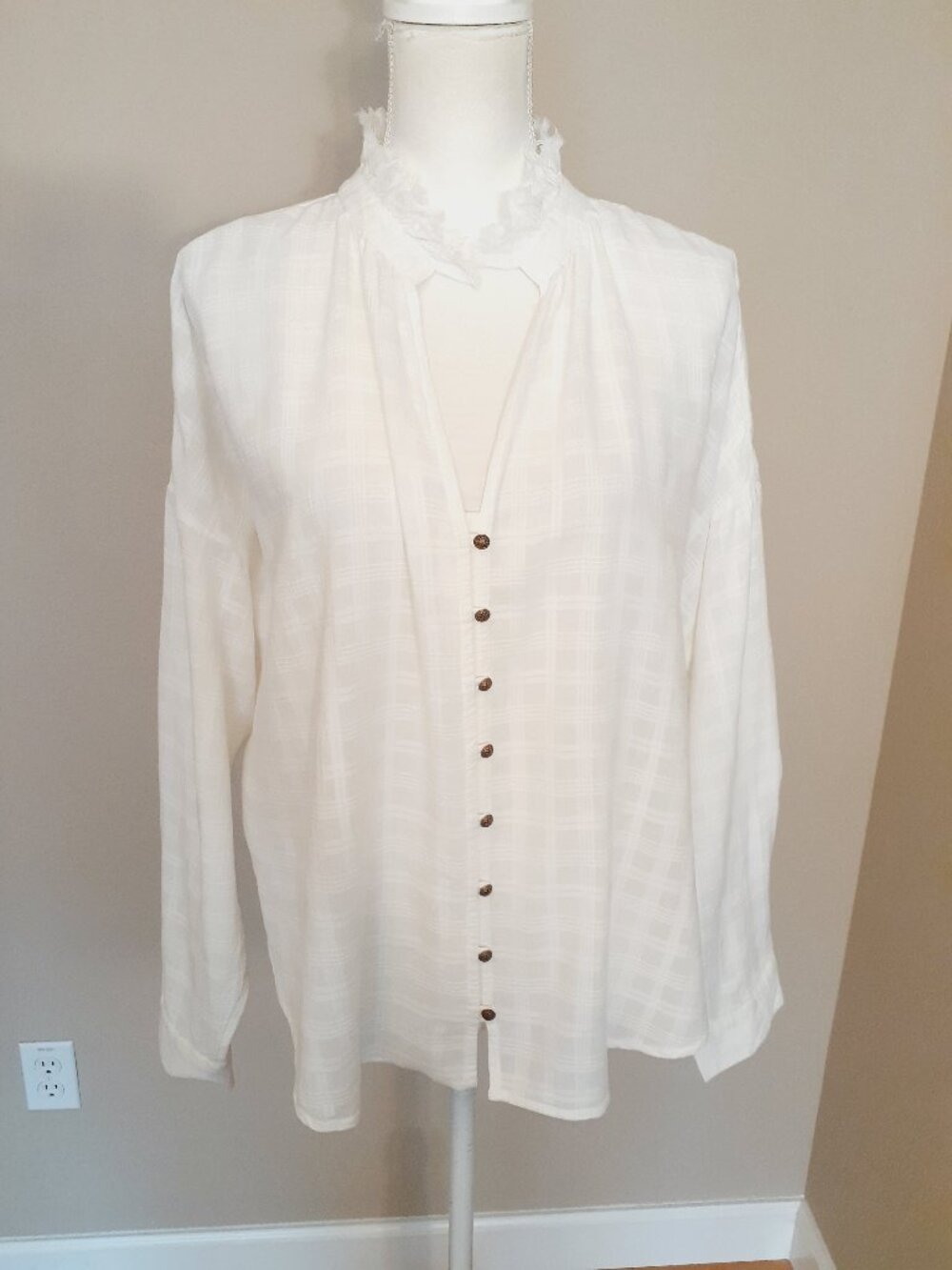 Pilcro by Anthropologie Cotton button down Blouse